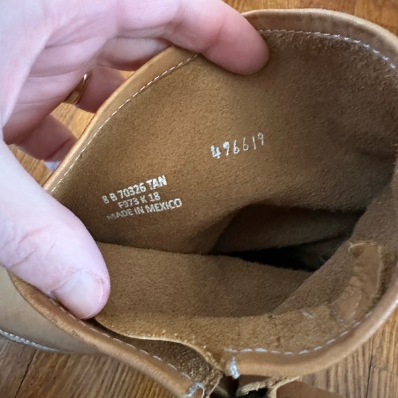 Frye | Veronica Short Tan Pull On Booties - Picture 7 of 8